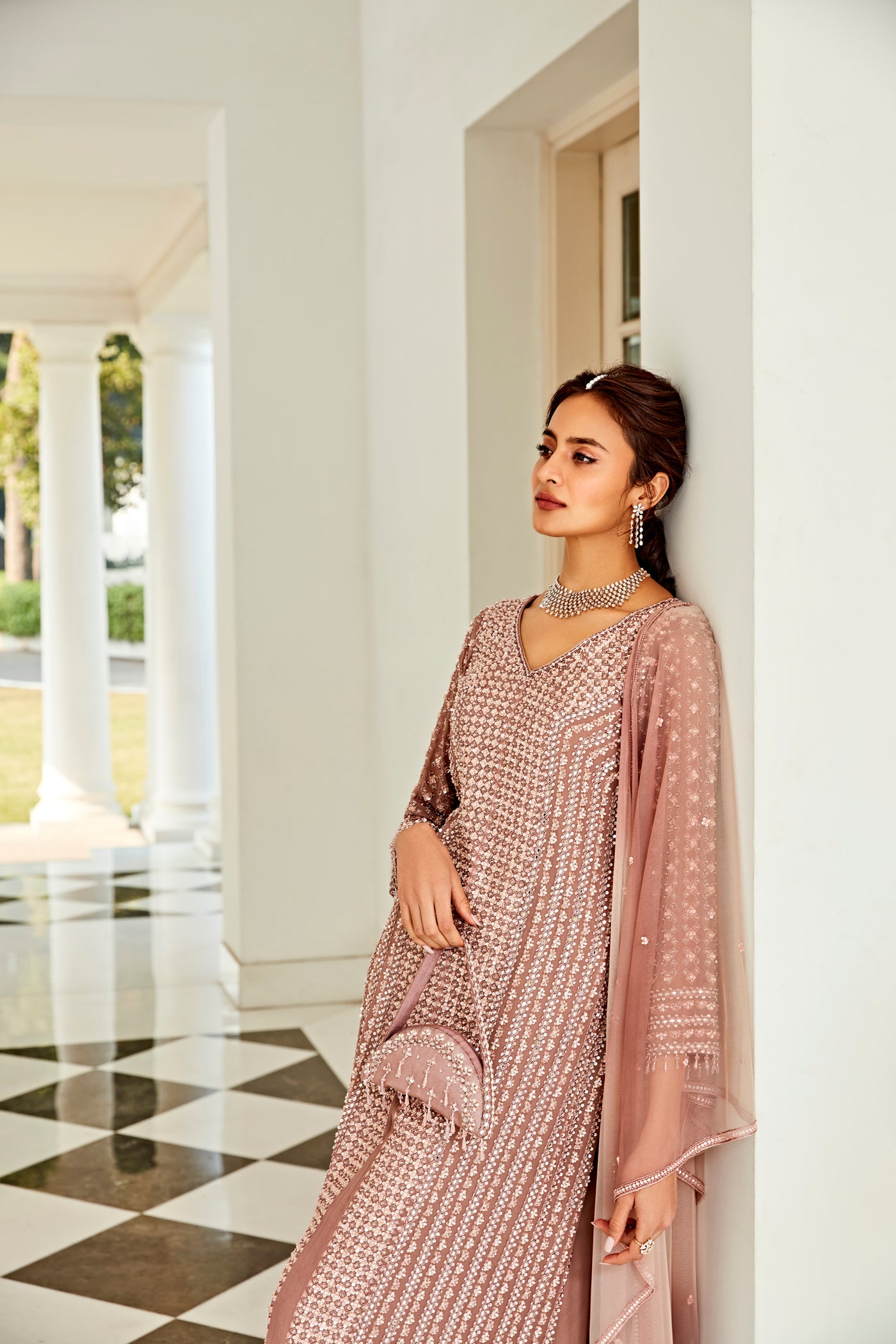 Cinnamon Kurta Set